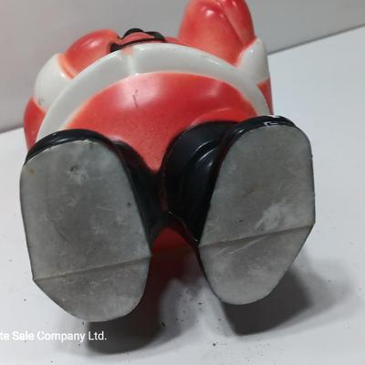 Vintage Royal Electric Celluloid Santa Light * 7 inch Santa * Vintage Christmas * Mid Century