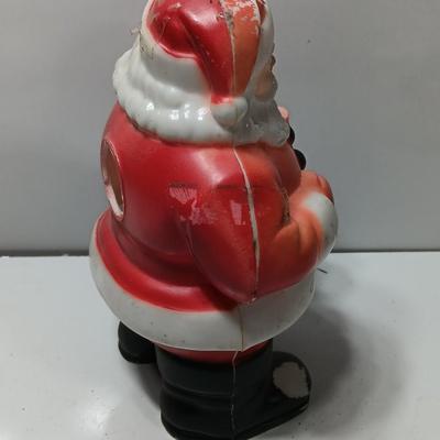Vintage Royal Electric Celluloid Santa Light * 7 inch Santa * Vintage Christmas * Mid Century