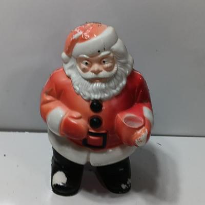 Vintage Royal Electric Celluloid Santa Light * 7 inch Santa * Vintage Christmas * Mid Century