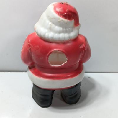 Vintage Royal Electric Celluloid Santa Light * 7 inch Santa * Vintage Christmas * Mid Century