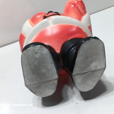 Vintage Royal Electric Celluloid Santa Light * 7 inch Santa * Vintage Christmas * Mid Century