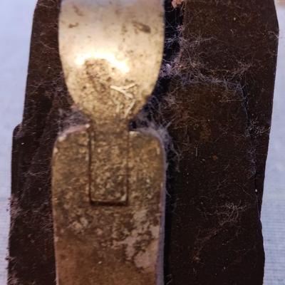 Vintage block plane with two wood handled Antique draw knives - Draw Knife