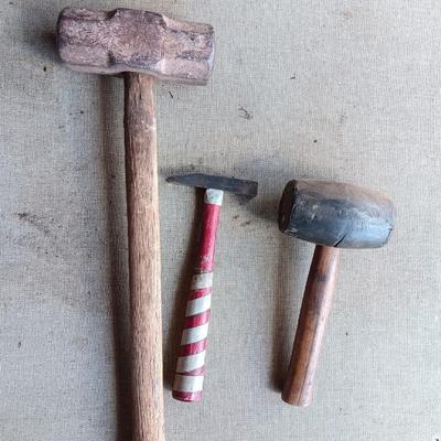 Three hammers