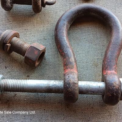 Clevis / Shackle / screw pin hooks and lift pin