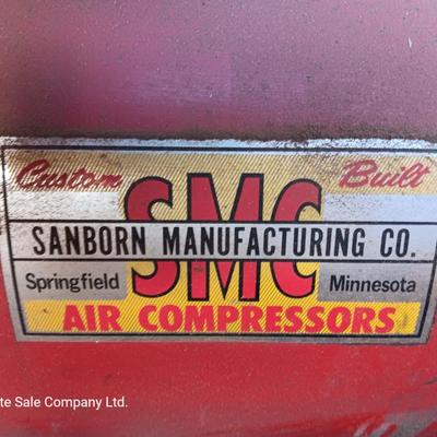 Sanborn Manufacturing Electric Air Compressor with hose