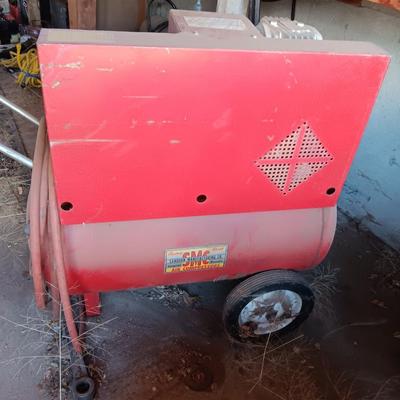 Sanborn Manufacturing Electric Air Compressor with hose