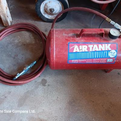 Midwest Products Portable Air Tank with air hose