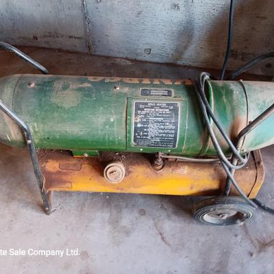 Knipco kerosene or No. 1 fuel oil only  Space heater