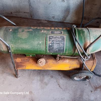 Knipco kerosene or No. 1 fuel oil only  Space heater