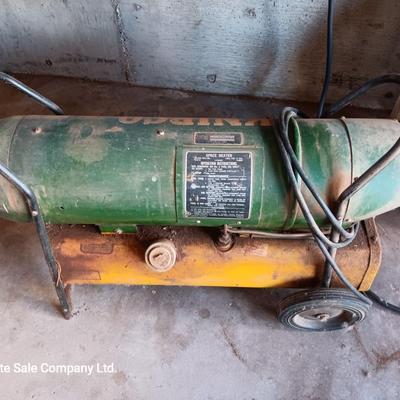 Knipco kerosene or No. 1 fuel oil only  Space heater