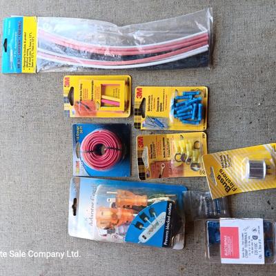 Mostly Automotive Electrical items new in packaging