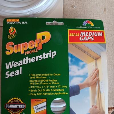 Household Insulating / weather seal items - window kits - Window shrink - weather seal NIB