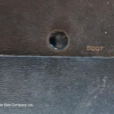 Vintage Sears Made in Germany drafting kit in black vinyl pouch. Drawing Compass set Geometry