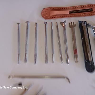 Leather working tools Leather stamping tools Craftool