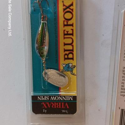 Brand new unopened fishing lures - Blue Fox