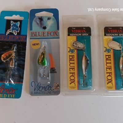Brand new unopened fishing lures - Blue Fox