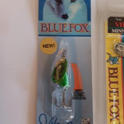 Brand new unopened fishing lures - Blue Fox