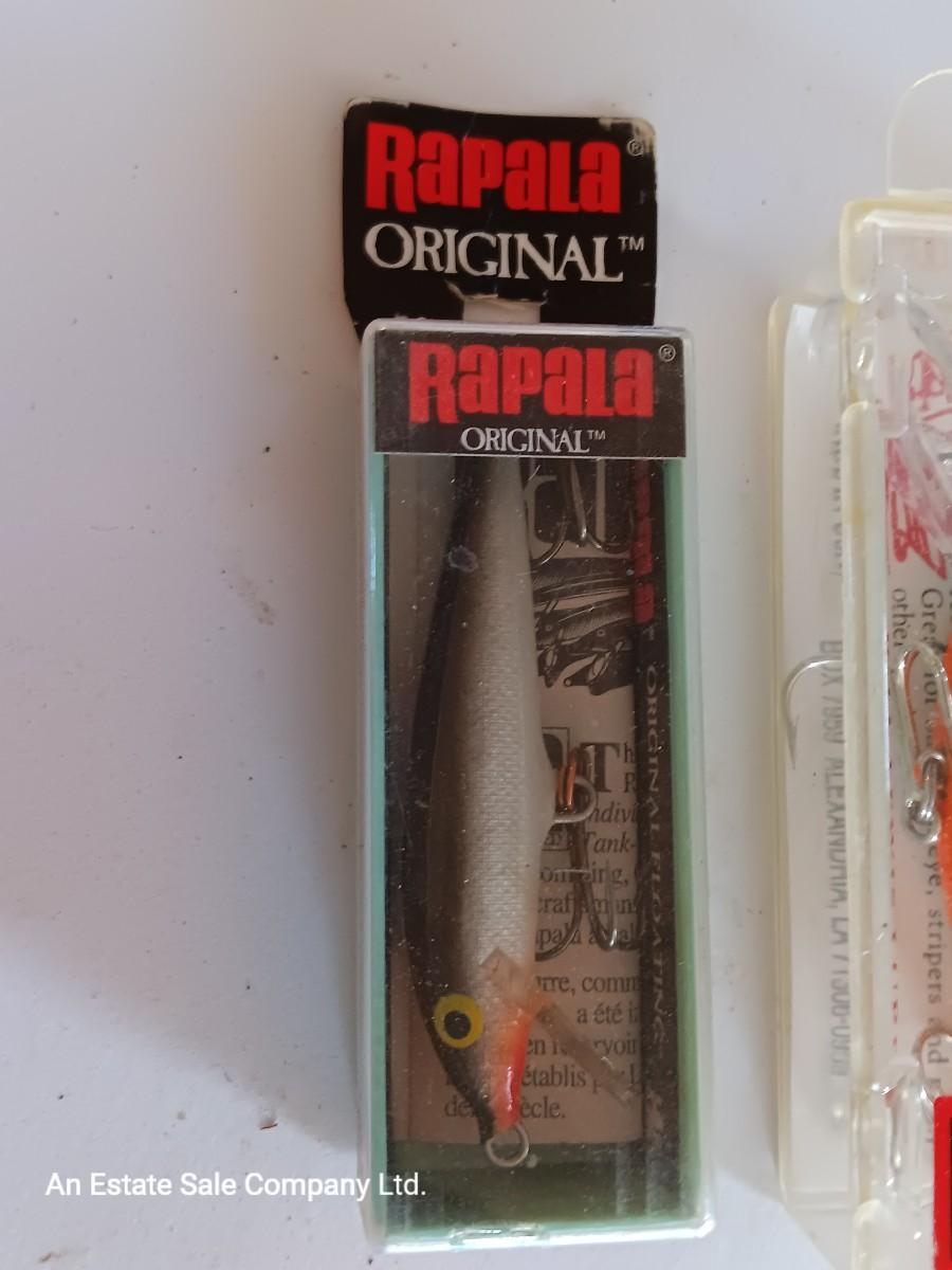 Brand new unopened fishing lures - Rebel - Rapala - Mepps