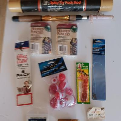 Variety of brand-new Fishing tackle with collapsable fishing pole for your pack