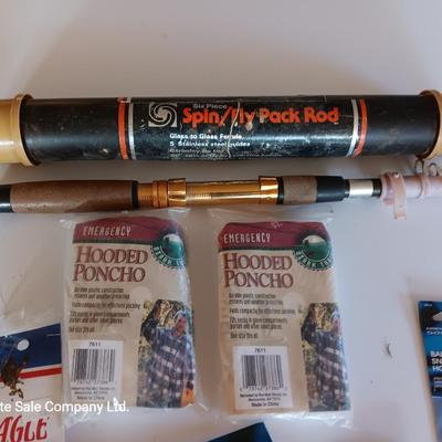 Variety of brand-new Fishing tackle with collapsable fishing pole for your pack
