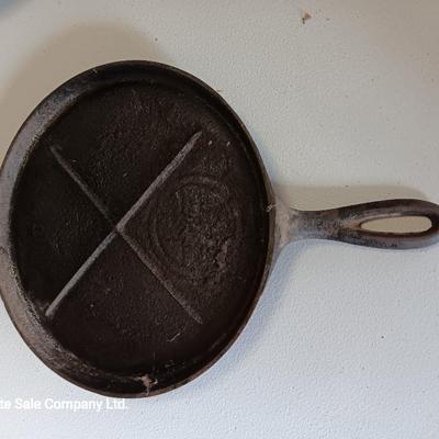 Camping pans - Cast Iron Griddle - Popcorn maker - handheld grate - and large frying pan