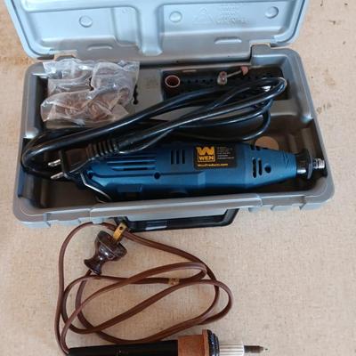 Wen Products Dremel tool and wood burning tool