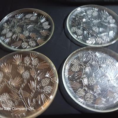 Four Tiara Exclusives Ponderosa Pine master Dinner plates (2 of 2)