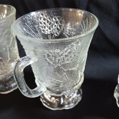 Four Tiara Exclusives Ponderosa Pine master handled Mugs