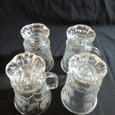 Four Tiara Exclusives Ponderosa Pine master handled Mugs