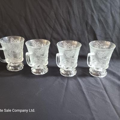 Four Tiara Exclusives Ponderosa Pine master handled Mugs