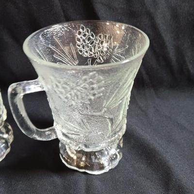 Four Tiara Exclusives Ponderosa Pine master handled Mugs