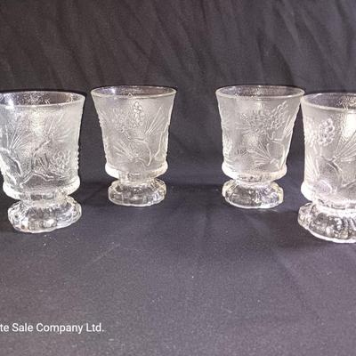 Four Tiara Exclusives Ponderosa Pine master glasses