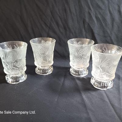 Four Tiara Exclusives Ponderosa Pine master glasses