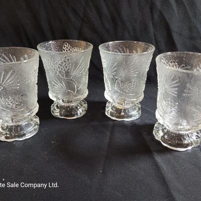 Four Tiara Exclusives Ponderosa Pine master glasses