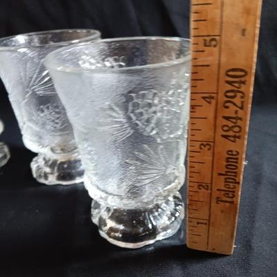 Four Tiara Exclusives Ponderosa Pine master glasses