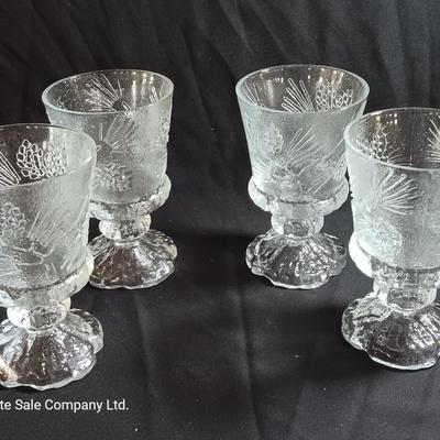 Four Tiara Exclusives Ponderosa Pine master glasses