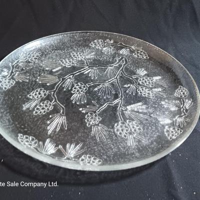 Four Tiara Exclusives Ponderosa Pine 12 inch Platter