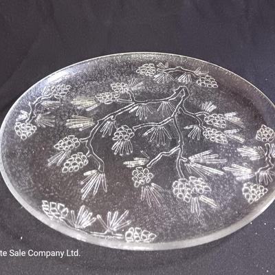 Four Tiara Exclusives Ponderosa Pine 12 inch Platter