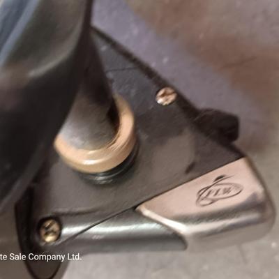 Two nice fishing poles with reels - Pack Rod - and CW 300