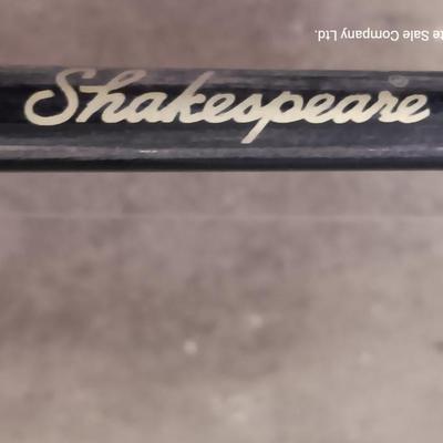 Two nice fishing poles with reels - Zebco Classic & Shakespeare Contender