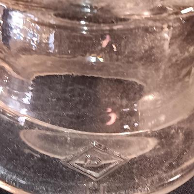 Four clear Glass Insulators - Hemingray & Dominion