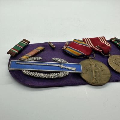 Military Ribbons & Medals (lot 8)