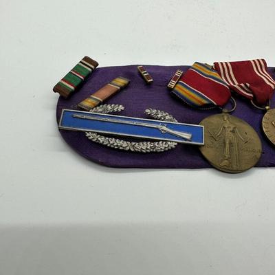 Military Ribbons & Medals (lot 8)