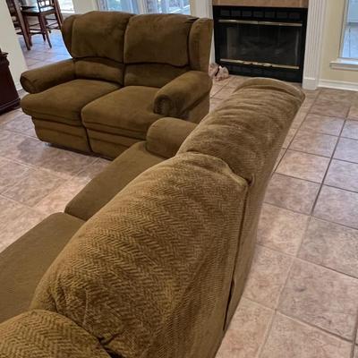Reclining Sofa Set ~Man Cave~ Read Details
