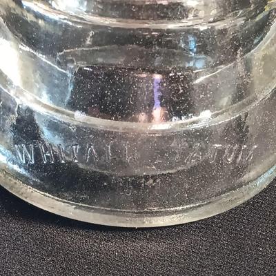 Clear glass Insulators - Hemingray - Dominion - Whitall Tatum No.1