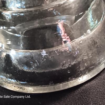 Clear glass Insulators - Hemingray - Dominion - Whitall Tatum No.1