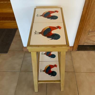 Two Tier Rooster Table / Shelf
