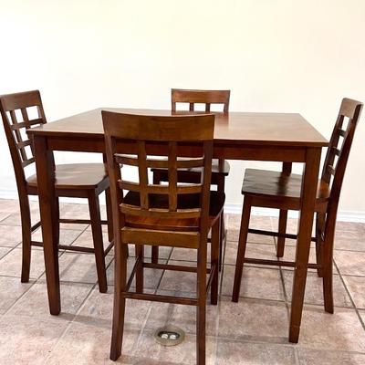 Crown Mark Counter Height Table & Chairs