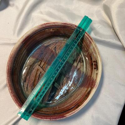 Artist signed Pottery bowl