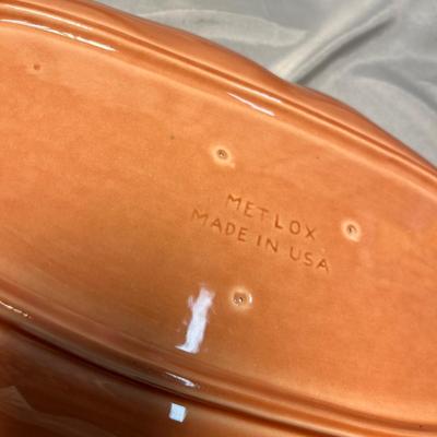 Metlox Palm leaf tray